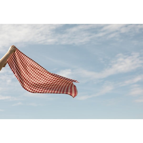 Ubrus Really Nice Things Red Vichy, 140 x 140 cm-image-3