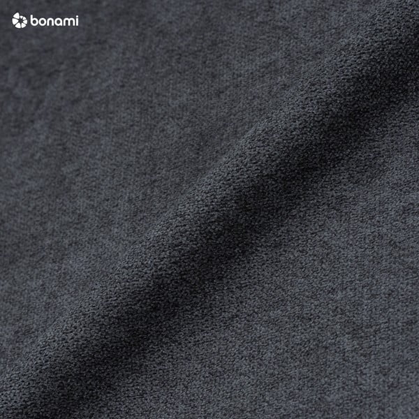 Tmavě šedá rozkládací rohová pohovka Bobochic Paris Balio, levý roh-image-1