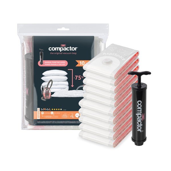 Vakuové pytle v sadě 10 ks Aspispace – Compactor