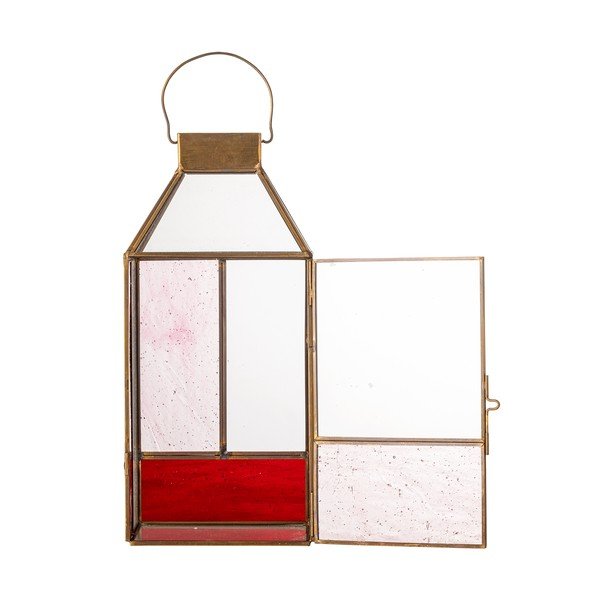 Skleněná lucerna (výška 34 cm) Drew – Bloomingville-image-3