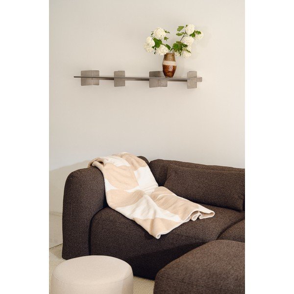 Béžová/krémová deka 150x200 cm Tul – noo.ma-image-3