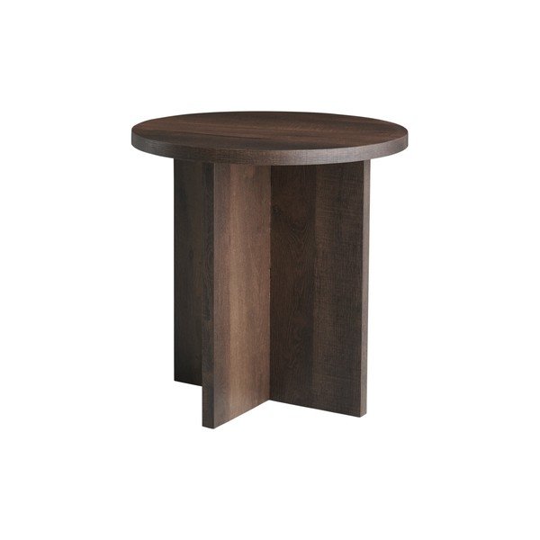 Kulatý odkládací stolek z MDF ø 50 cm Poppy – Ellos Home