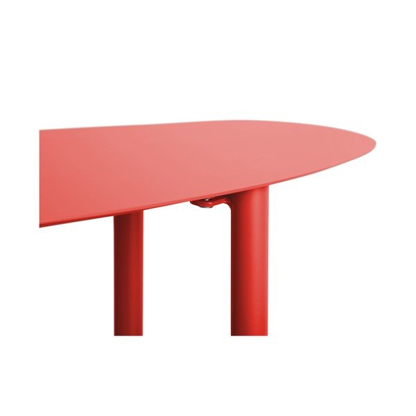 Červený kovový regál 90x82x28 cm Cool Retro – Leitmotiv-image-3