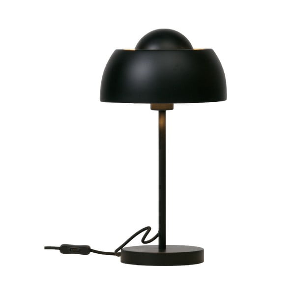 Černá stolní lampa WOOOD Yvet