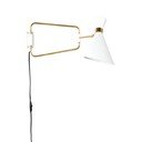 Bílá nástěnná lampa Zuiver Shady