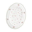 Bílý porcelánový tác Brandani Nonna Rosa