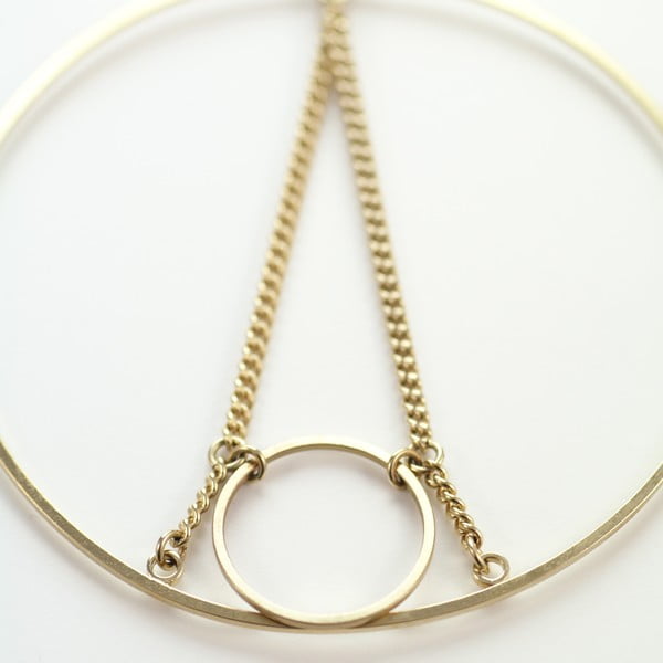 Náušnice Eiffel Hoop Gold-image-1