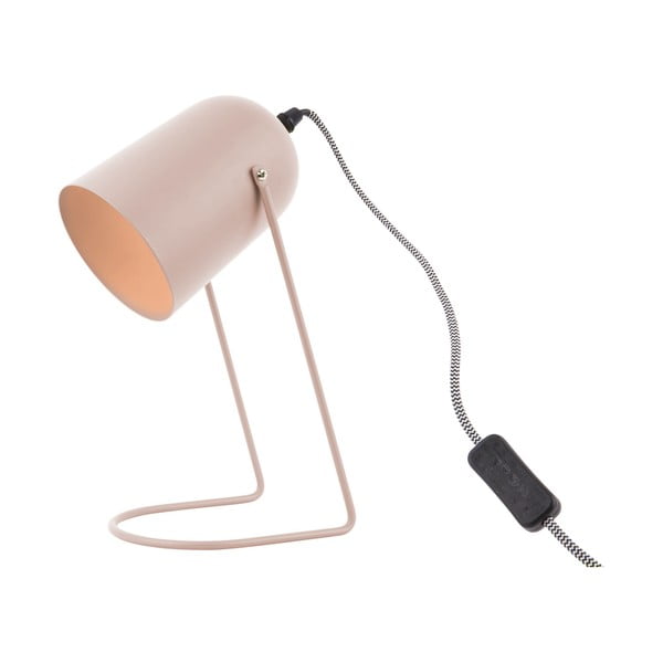 Růžová stolní lampa Leitmotiv Enchant, výška 30 cm-image-2