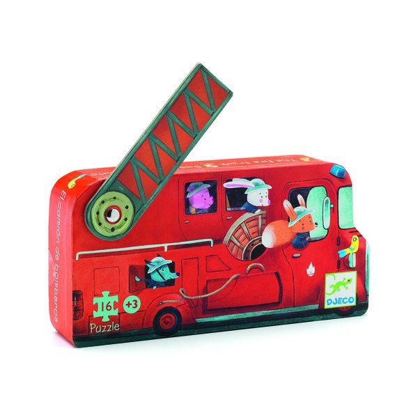 Dětské puzzle Djeco Hasiči-image-1