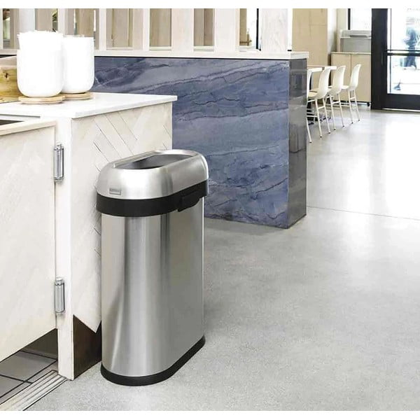 Odpadkový koš z nerezové oceli 50 l - simplehuman-image-1