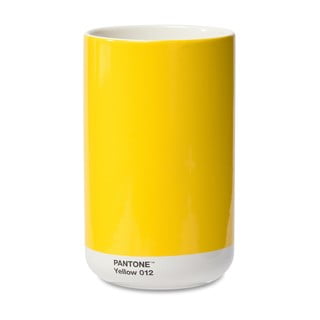 Žlutá keramická váza - Pantone
