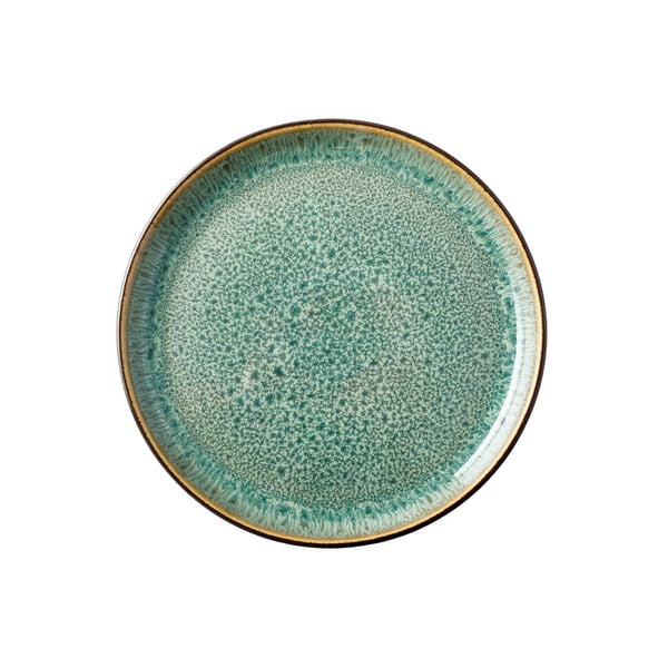 Zelenočerný dezertní  talíř z kameniny ø 17 cm Mensa – Bitz