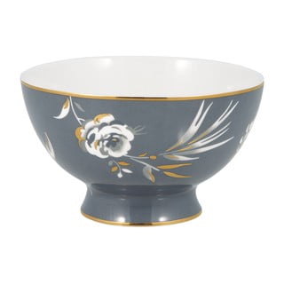 Bílo-šedá porcelánová mísa Aslaug - Green Gate