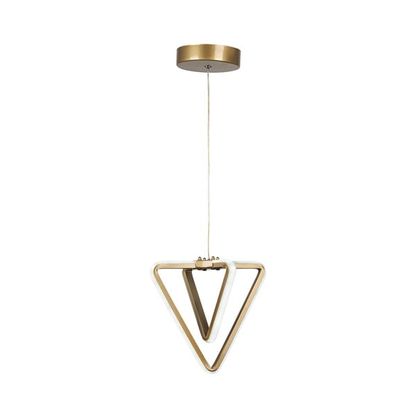 Kovové LED závěsné svítidlo v bronzové barvě ø 20 cm Baris – Squid Lighting