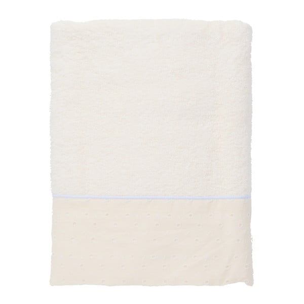 Krémový ručník Clayre & Eef Boutin, 140 x 70 cm