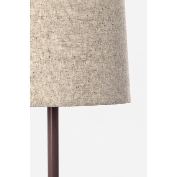 Béžová stojací lampa s textilním stínidlem (výška 166 cm) Assam – Bizzotto-image-2