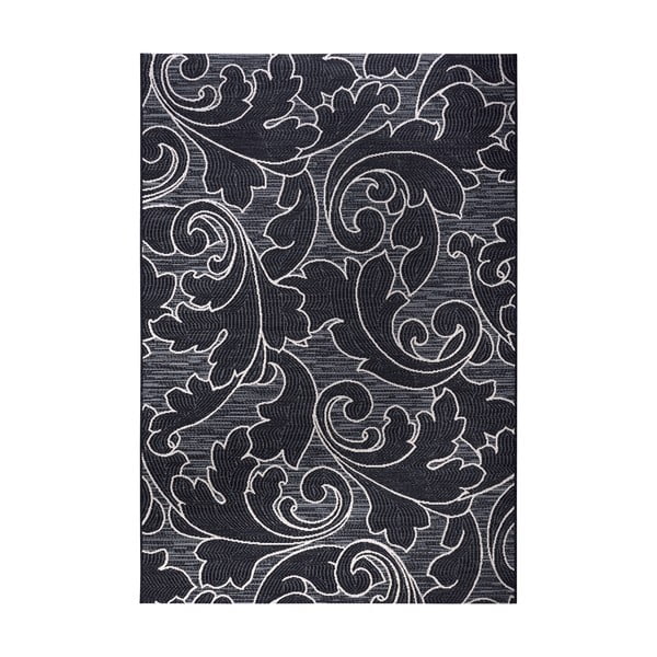 Černý venkovní koberec 77x150 cm Elina Black – Hanse Home