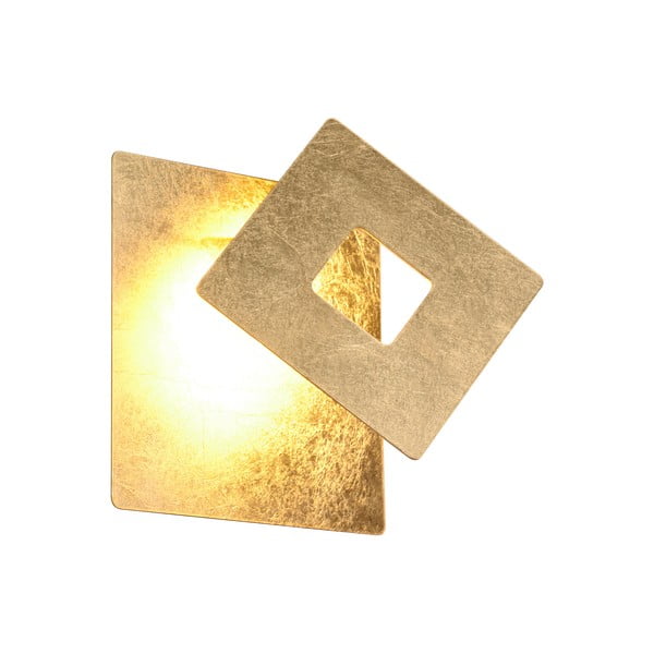 LED nástěnné svítidlo ve zlaté barvě Leano – Trio-image-1