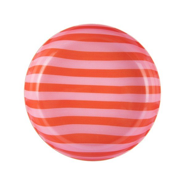 Oranžová/světle růžová železná miska Animado – PT LIVING-image-2