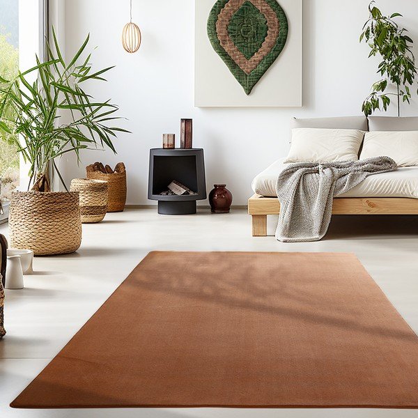 Hnědý pratelný koberec 140x200 cm Sky – Ayyildiz Carpets-image-1