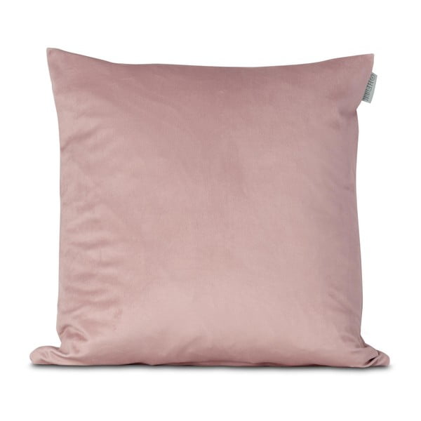 Růžový povlak na polštář HF Living Velvet, 45 x 45 cm