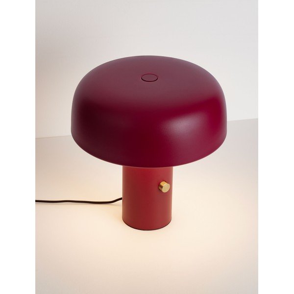 Vínová kovová LED stmívatelná stolní lampa (výška 31 cm) Noelia – Nova Luce-image-4