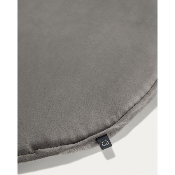 Sametový podsedák ø 35 cm Rimca – Kave Home-image-1