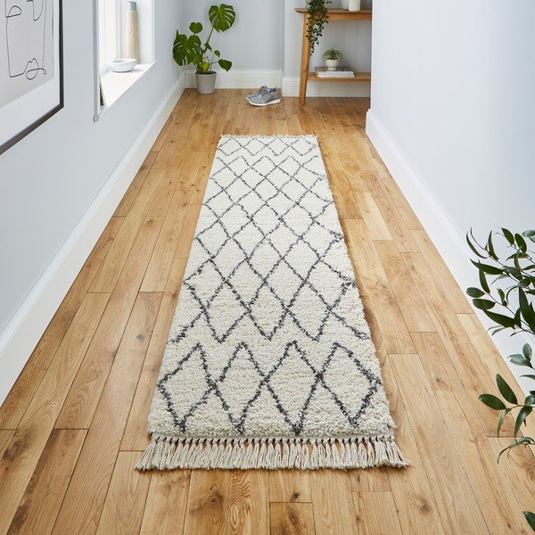 Krémový běhoun 60x230 cm Boho – Think Rugs-image-1