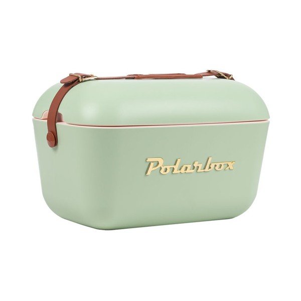 Světle zelený chladicí box 12 l Classic – Polarbox