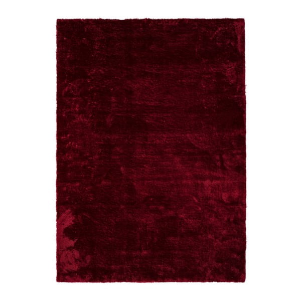 Tmavě červený koberec Universal Unic Liso Rojo, 65 x 120 cm