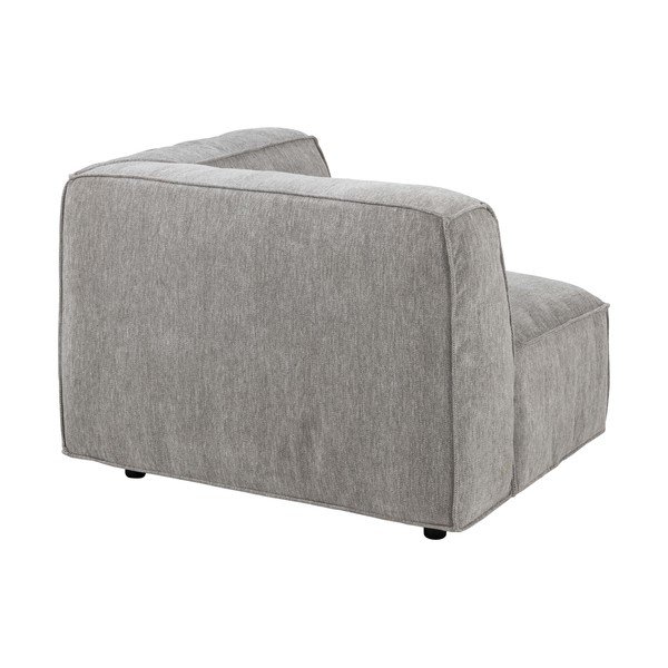 Světle šedý koncový modul pohovky Bonami Selection Fairfield, pravý roh-image-4