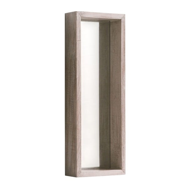 Nástěnné zrcadlo ze dřeva paulovnie Geese Pure, 62 x 22 cm