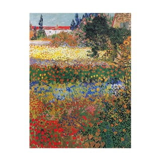 Reprodukce obrazu 30x40 cm Flower garden - Fedkolor