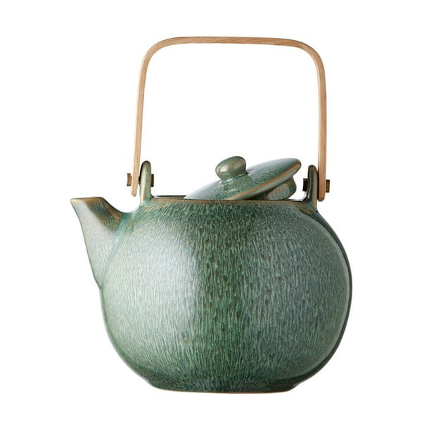 Zelená keramická konvice na čaj se sítkem 1,2 l Gastro Green – Bitz-image-2