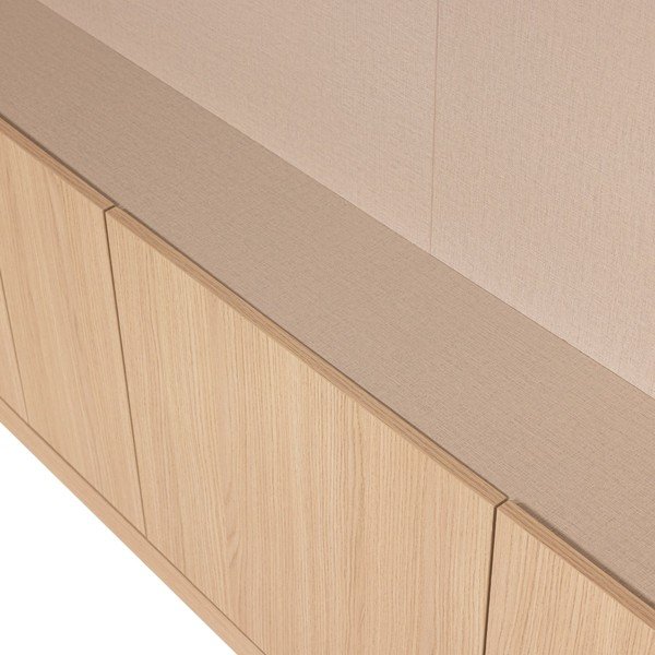 Modulární tv sestava v přírodní barvě 160x215 cm Build – WOOOD-image-2