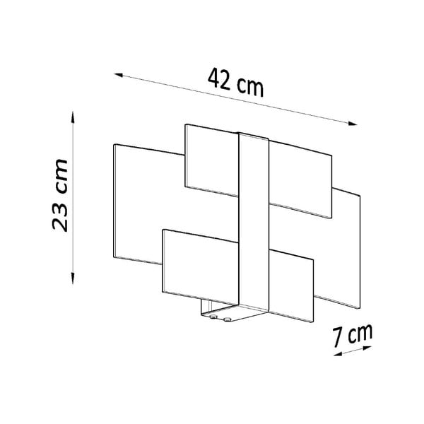 Bílé nástěnné svítidlo Marett – Sollux-image-2