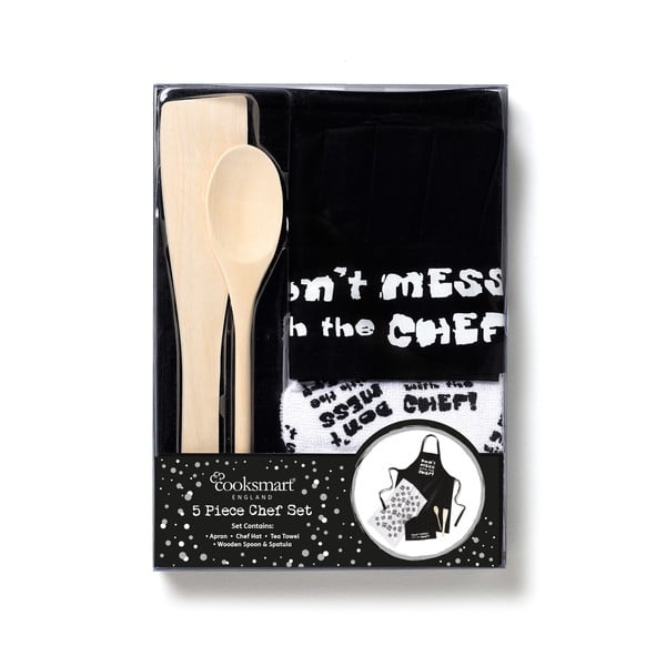 5dílný set pro kuchaře Cooksmart ® Don't Mess With The Chef-image-1