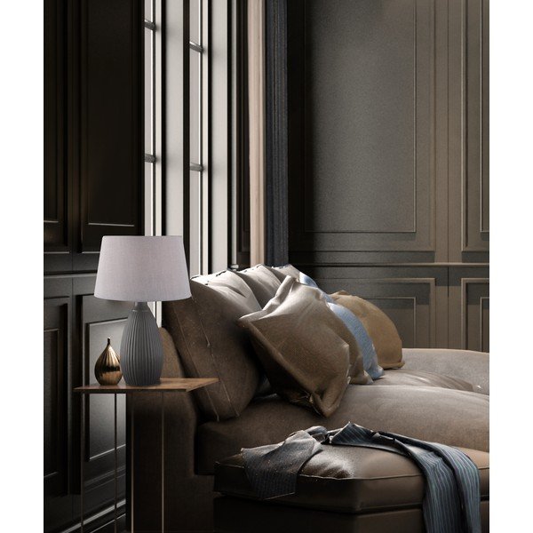 Šedá stolní lampa Fischer & Honsel Ames-image-2