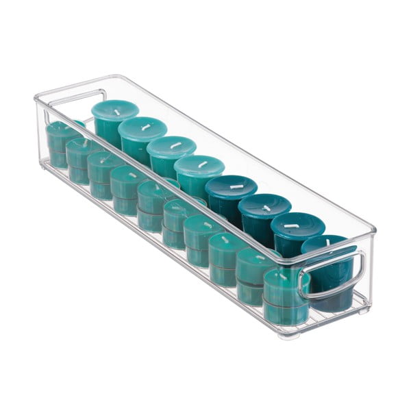 Průhledný organizér iDesign, 40,5 x 10 cm-image-2