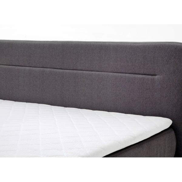 Antracitová boxspring postel 180x200 cm Massello – Meise Möbel-image-3
