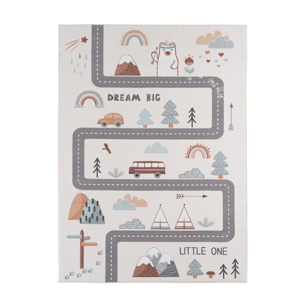 Krémový pratelný dětský koberec 120x170 cm Coco 1134 – Ayyildiz Carpets