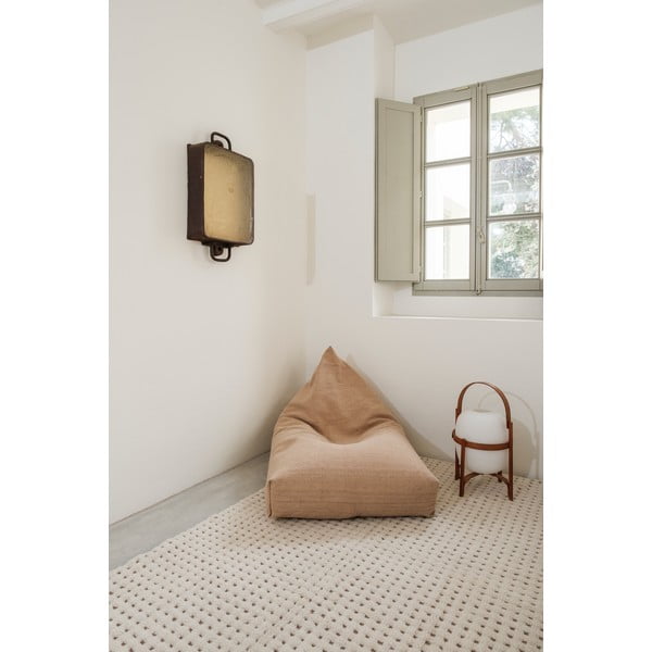 Slonovinový pratelný/ručně tkaný vlněný koberec 140x200 cm Unexpected Wool – Lorena Canals-image-3