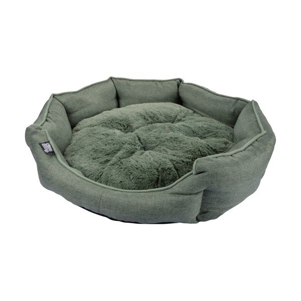 Khaki pelíšek pro psa ø 60 cm – Love Story-image-3