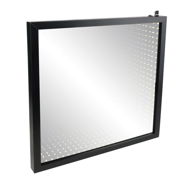 Světelné nástěnné zrcadlo Le Studio Infinity Mirror, 42 x 42 cm