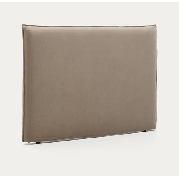 Taupe čalouněné čelo postele 180x118 cm Jaira – Kave Home-image-4