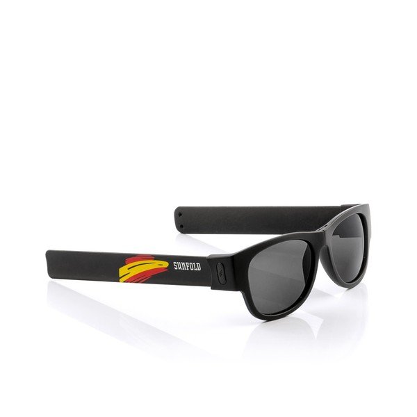 Černé sluneční srolovatelné brýle InnovaGoods Sunfold Mondial Spain-image-4