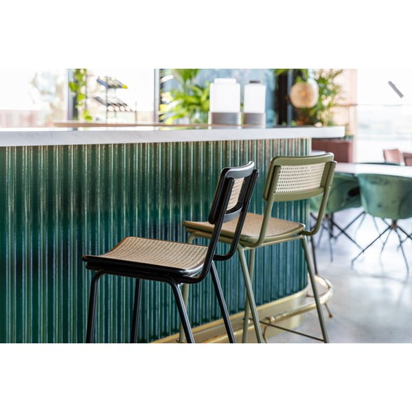 Černé/v přírodní barvě barové židle v sadě 2 ks 93,5 cm Jort – Zuiver-image-1