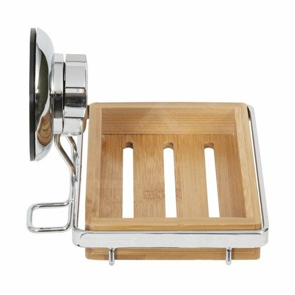 Bambusová nástěnná miska na mýdlo Compactor Spa-image-1