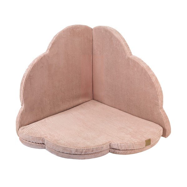 Růžová dětská hrací podložka 160x160 cm – Meowbaby-image-3