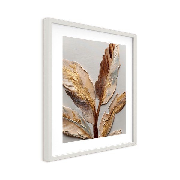 Tištěný obraz s rámem 40x50 cm Golden Strelitzia – Styler-image-4